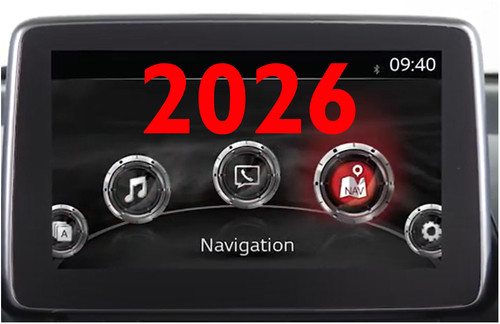Navigation karte für mazda - karte,