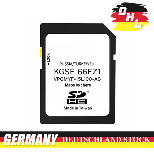 Karte für mazda europa - karte,